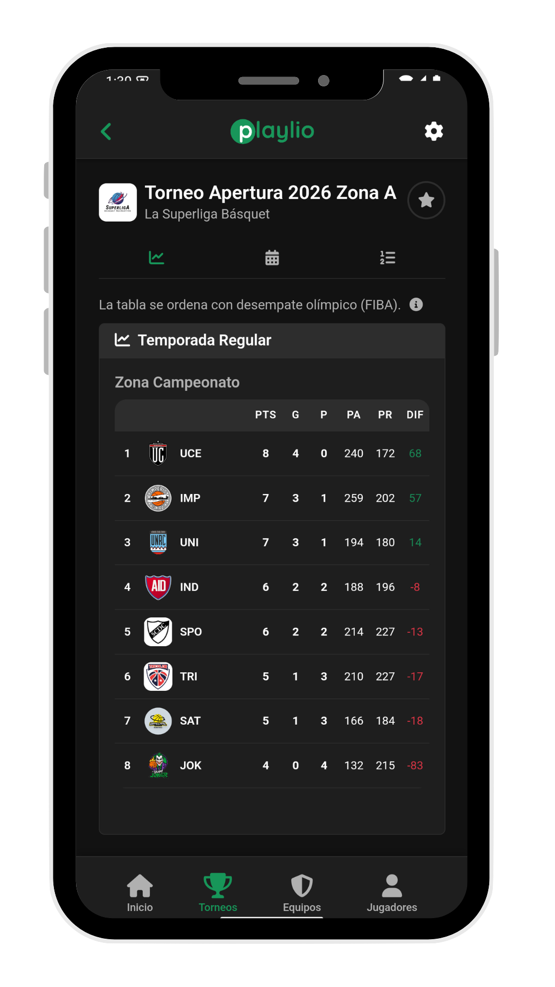 App móvil Playlio